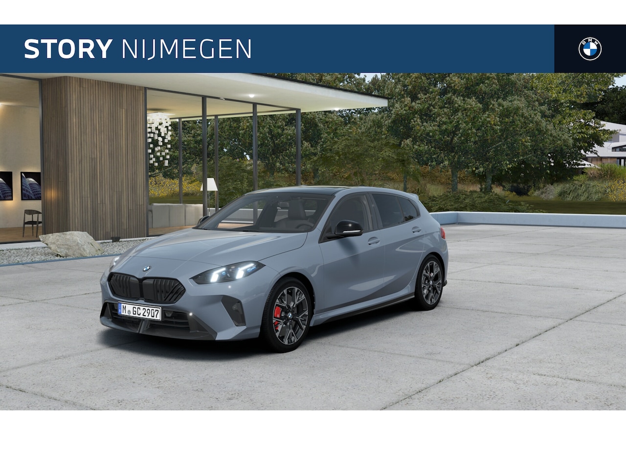 BMW 1-serie - 120 M Sport Automaat / Panoramadak / Sportstoelen / M Adaptief onderstel / Comfort Access - AutoWereld.nl