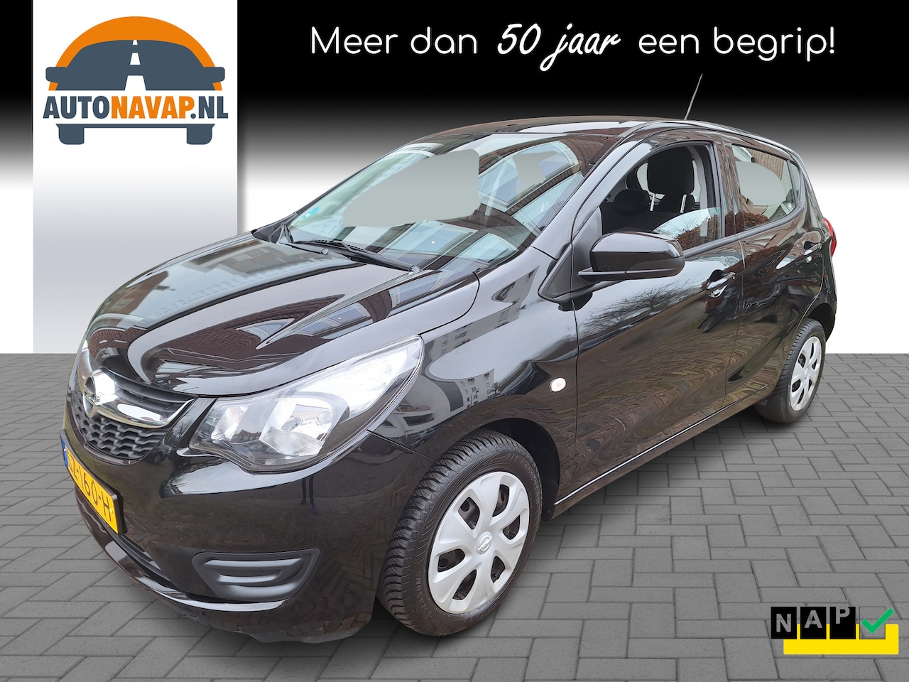 Opel Karl - 1.0 ecoFLEX Edition /58.000 Km/Airco/Cruise/1e Eig/Bluetooth/Garantie - AutoWereld.nl