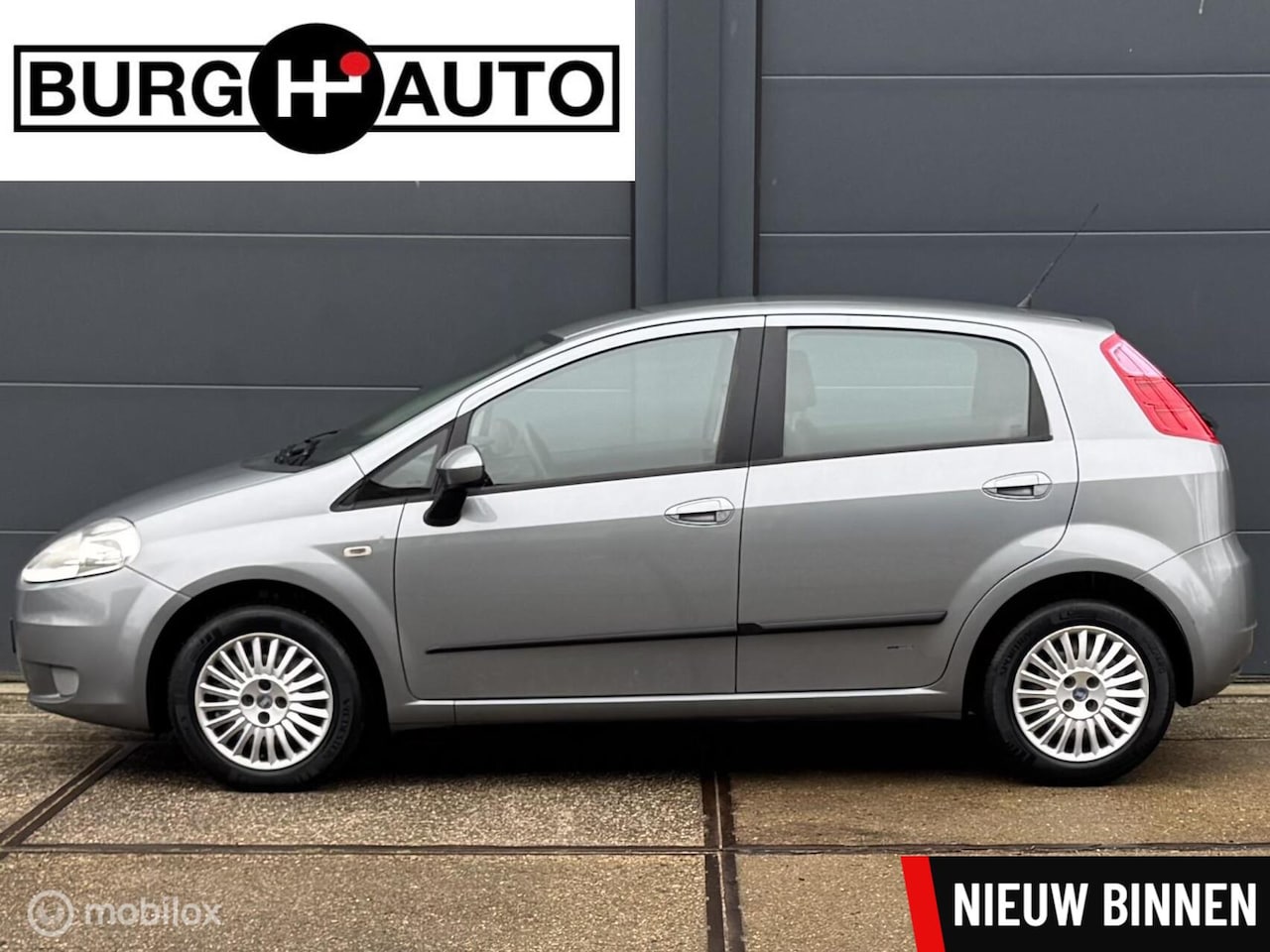 Fiat Grande Punto - 1.4 Dynamic 5 deurs - 1E EIGENAAR - APK T/M 18-01-2027 - AIRCO - EL. RAMEN + SPIEGELS - RA - AutoWereld.nl
