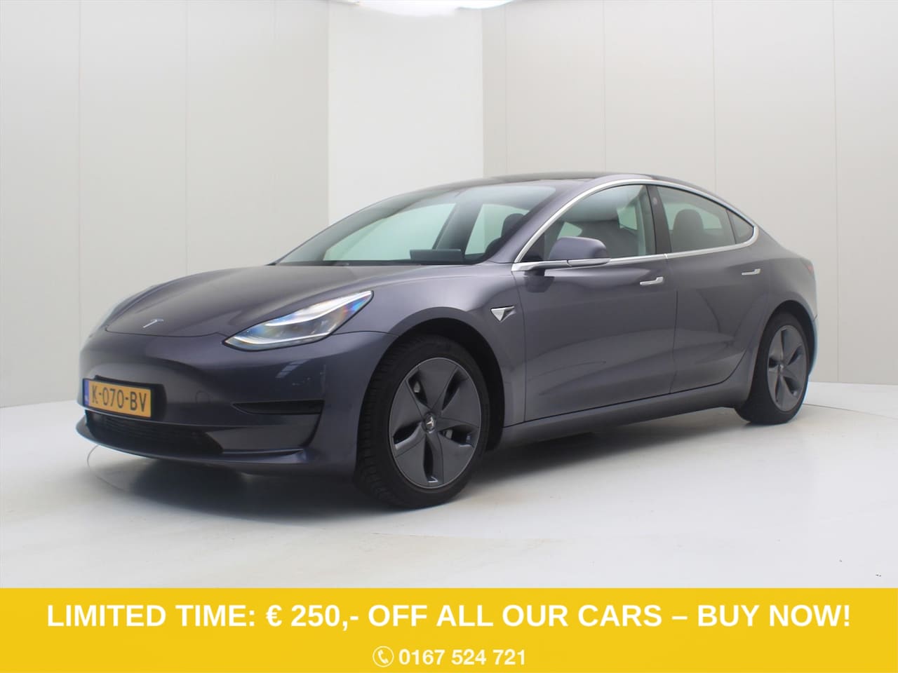 Tesla Model 3 - Standard RWD Plus 92% SoH [ LFP-ACCU+AUTOPILOT+60 kWh+PREMIUM AUDIO ] - AutoWereld.nl