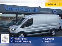 Ford Transit - 350L 130PK AUT L3H2 BPM VRIJ Sync4 Navi, 360 Camera, LM Velg, Trekhaak NR. A65