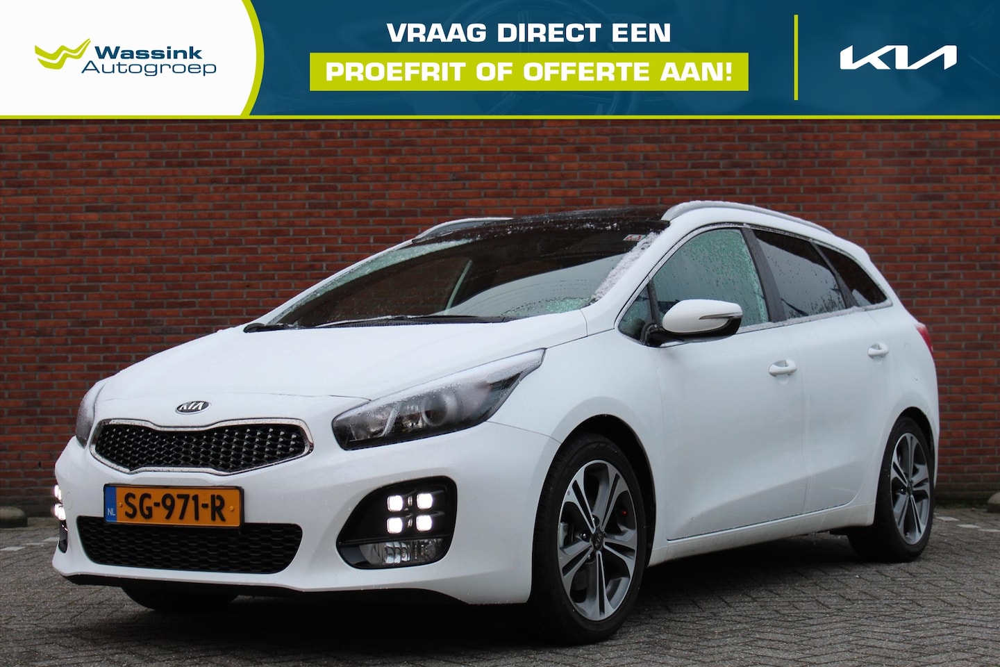 Kia Cee'd - Cee D SW 1.0T-GDI 120PK GT-LINE FULL OPTIONS TREKHAAK - AutoWereld.nl