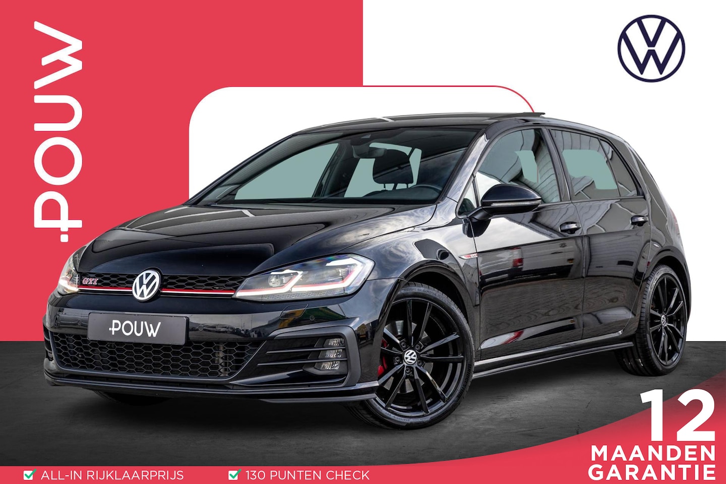 Volkswagen Golf - GTI 2.0 TSI 230pk DSG Performance | Panoramadak | Trekhaak | Achteruitrijcamera | Stoelver - AutoWereld.nl