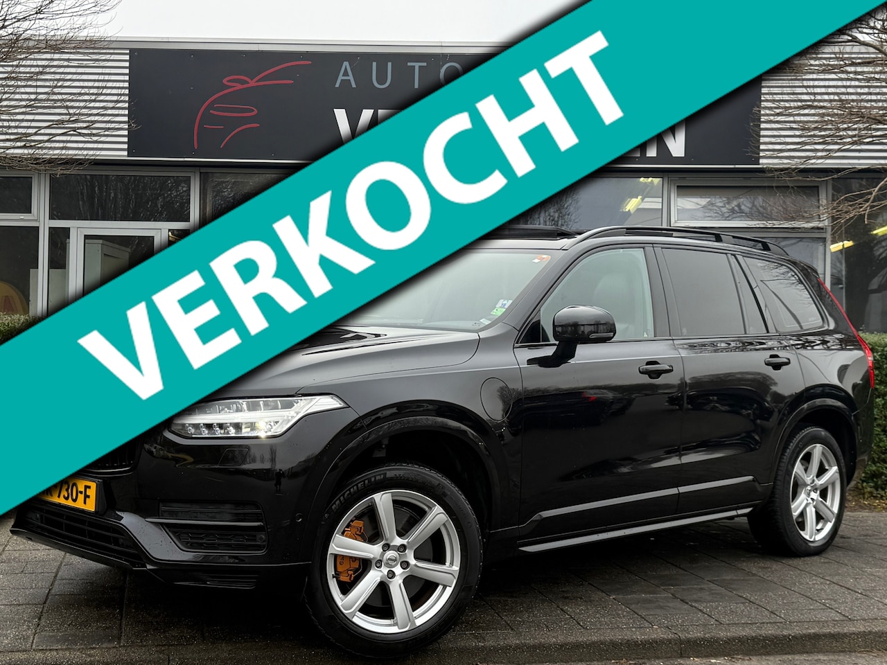 Volvo XC90 - 2.0 T8 Twin Engine AWD - PANORAMADAK - 7 PERS - STOEL VERW - CLIMATE / CRUISE CONTR - - AutoWereld.nl
