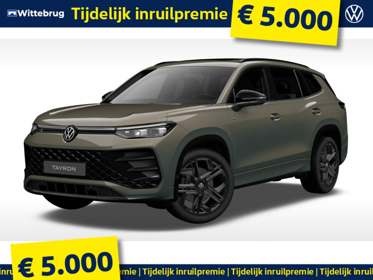 Volkswagen Tayron - 1.5 eHybrid R-Line Edition *BLACK STYLE* !!!Profiteer ook van € 5.000 inruilpremie!!! - AutoWereld.nl