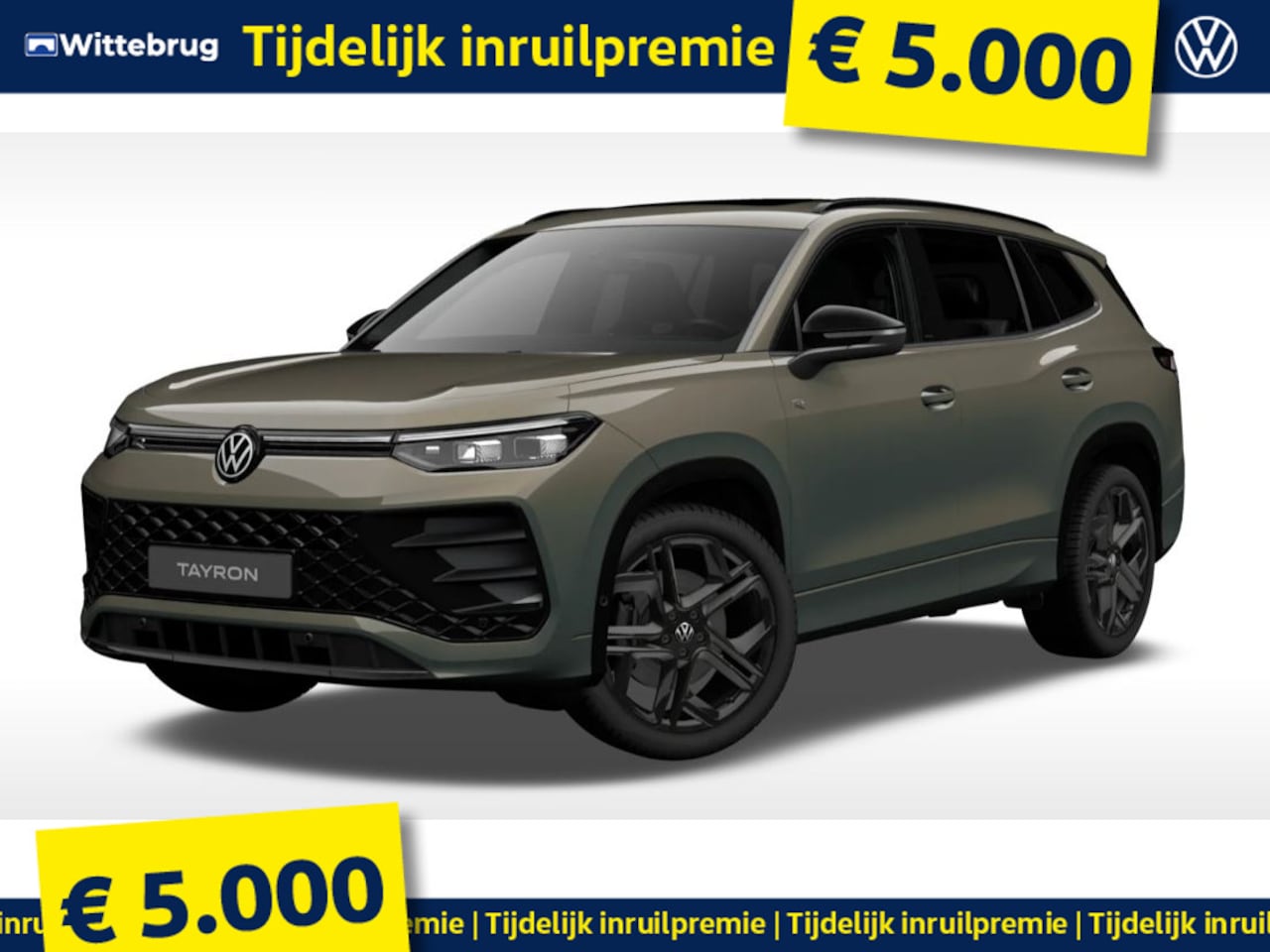 Volkswagen Tayron - 1.5 eHybrid R-Line Edition *BLACK STYLE* !!!Profiteer ook van 5.000 EURO inruilpremie!!! - AutoWereld.nl