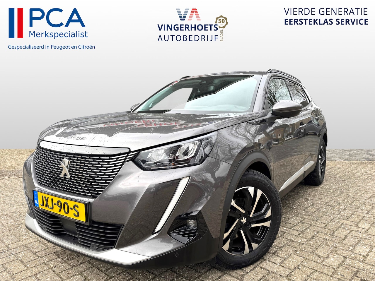 Peugeot 2008 - 130 Pk Allure * Automaat * Allure * * Navigatie * Keyless Start Button * 1/2 Lederen Inter - AutoWereld.nl