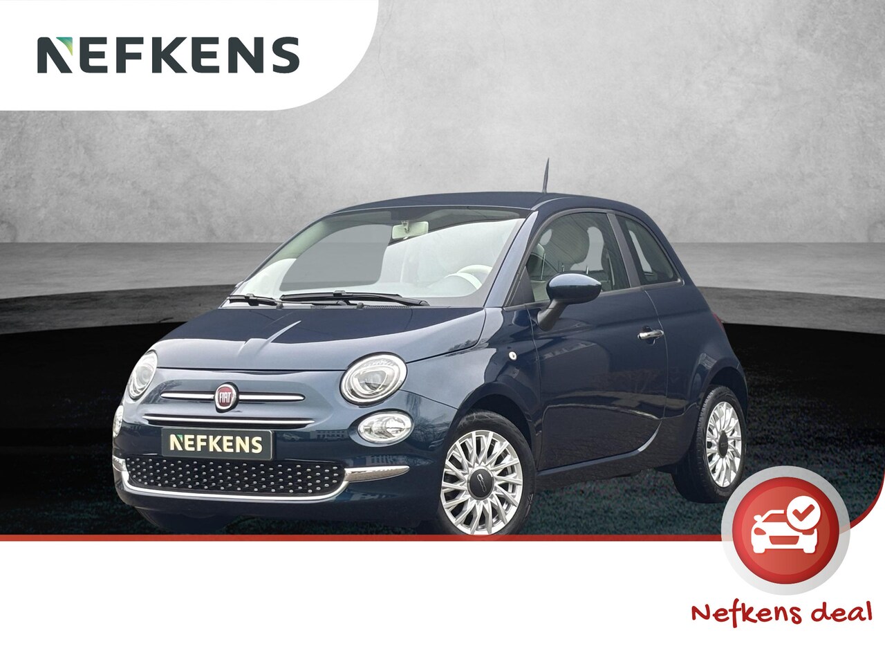 Fiat 500 - 1.0 Hybrid Lounge | 1ste eigenaar | AppleCarPlay/Android | Airco | 15" LM velgen | Cruise - AutoWereld.nl