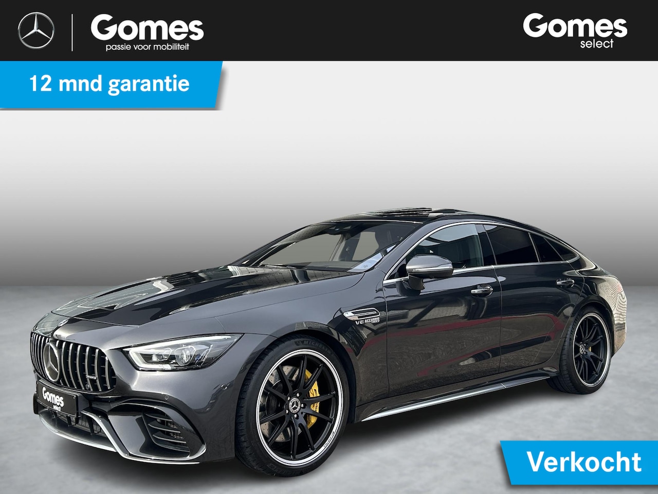 Mercedes-Benz AMG GT 4-Door Coupe - AMG 63 S 4MATIC+ | Massage | Head up Display | Rijassistentie | Memory | Panoramadak | - AutoWereld.nl
