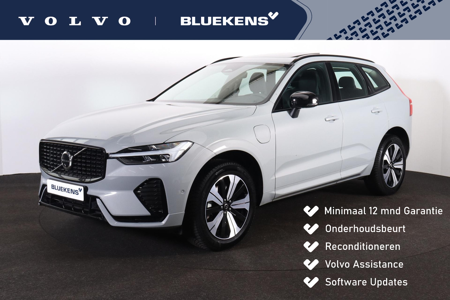 Volvo XC60 - T6 Recharge AWD Plus Dark - Panorama/schuifdak - IntelliSafe Assist & Surround - 360º Came - AutoWereld.nl
