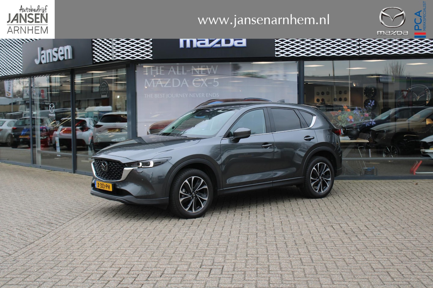 Mazda CX-5 - 2.0 e-SkyActiv-G M Hybrid 165 Exclusive-Line+Com.P , Automaat, Black Comfort Pack, Leder, - AutoWereld.nl