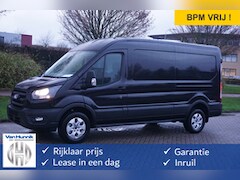 Ford Transit - 350L L3H2 Trend 130PK BPM VRIJ Sync4 Navi, Adap. Cruise, 360° Cam, Trekhaak NR. A106