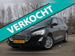 Ford Focus Wagon - 1.0 EcoBoost Hybrid Titanium X Business | Panther Black | Carplay/Navi/LED/Winterpack - Ke