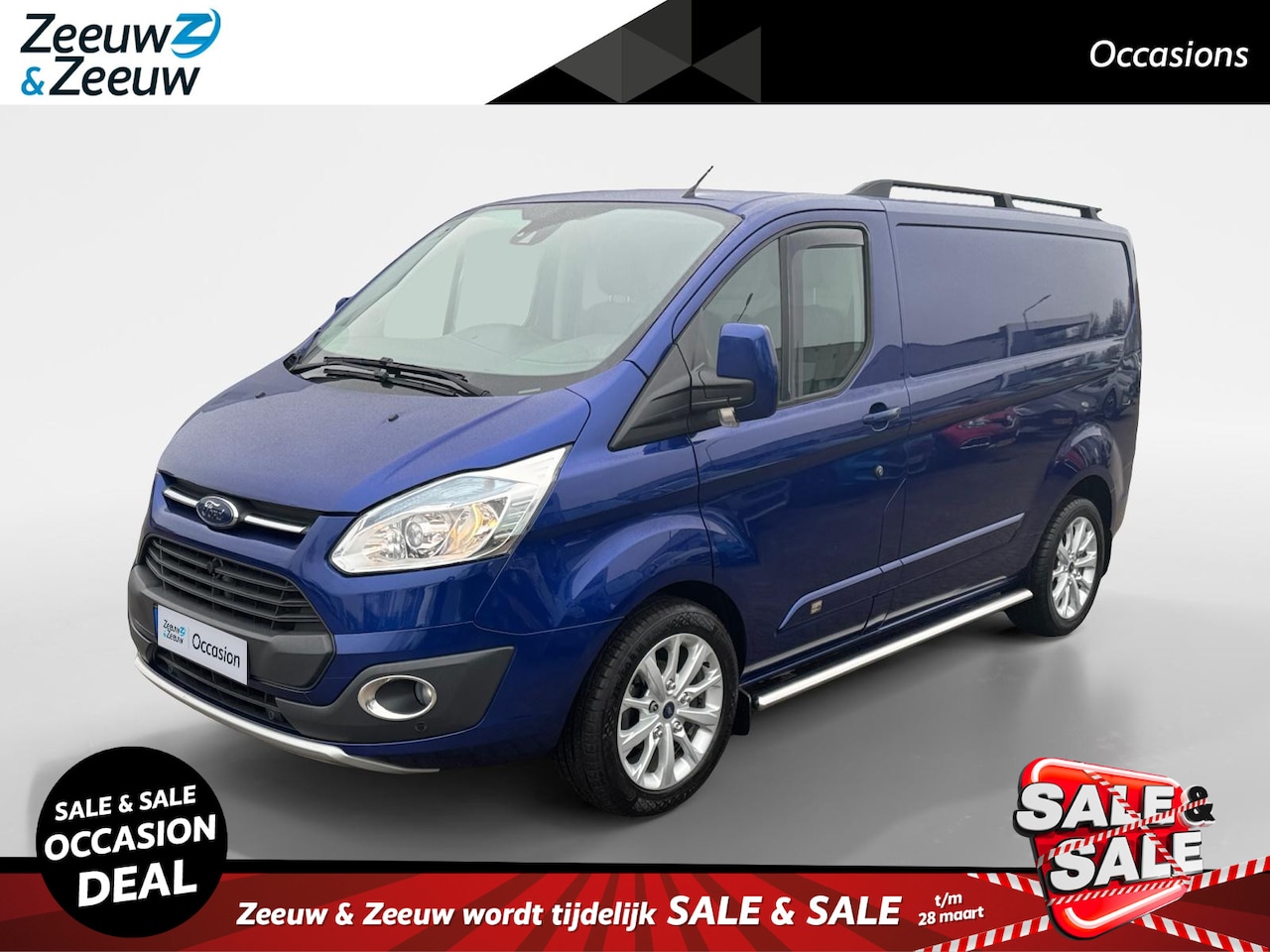 Ford Transit Custom - 270 2.2 TDCI L1H1 Anniversary Edition 125 PK | 18" LM velgen | Achteruitrijcamera | Parkee - AutoWereld.nl