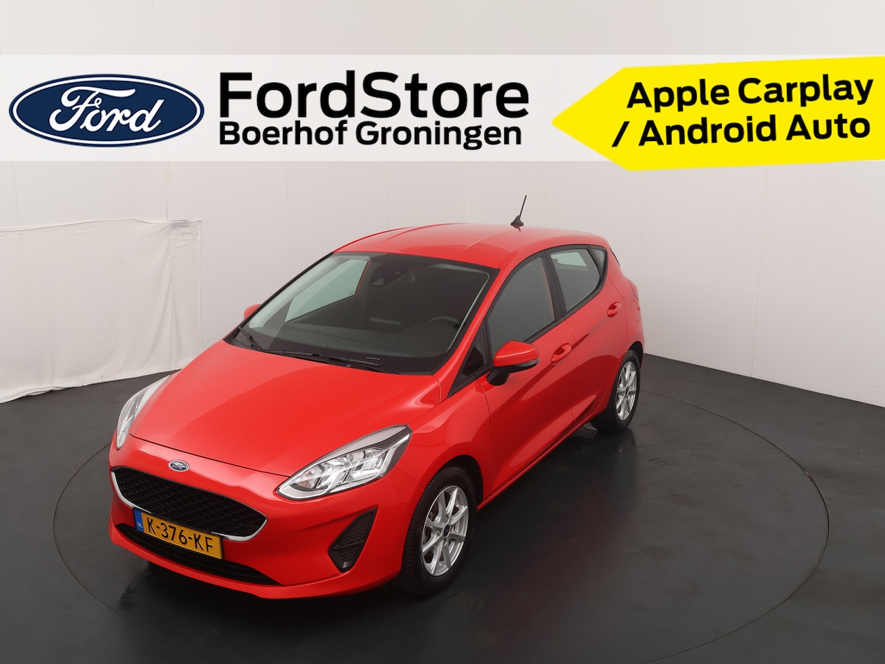 Ford Fiesta - EcoBoost 95 pk Connected | Apple Carplay | Android Auto | LED | Airco | Cruise | - AutoWereld.nl
