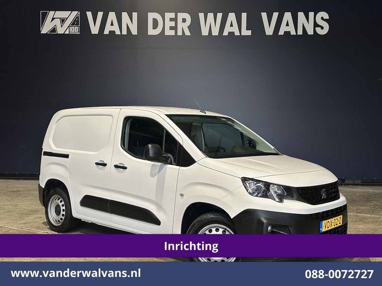 Peugeot Partner - 1.5 BlueHDI 102pk L1H1 inrichting Euro6 Airco | Camera | Navigatie | Apple Carplay Trekhaa - AutoWereld.nl