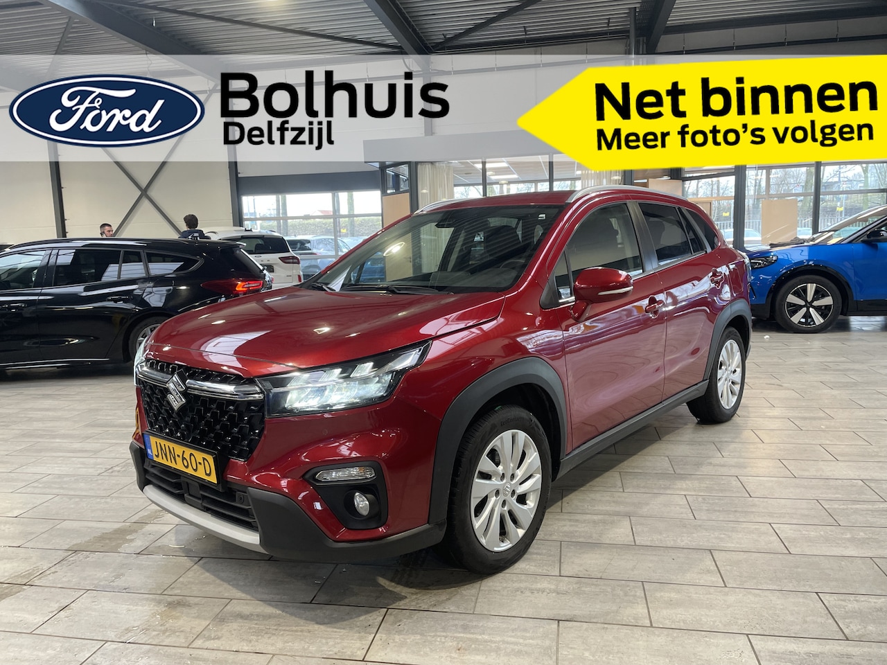 Suzuki S-Cross - 1.4 Boosterjet Select Smart Hybrid | Adapt. Cruise | Camera | Blind Spot | Full LED | Stoe - AutoWereld.nl