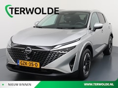 Nissan Qashqai - 1.3 MHEV Xtronic N-Connecta | AUTOMAAT | Panoramadak | Origineel NL | Stoel-, Stuur- & Voo