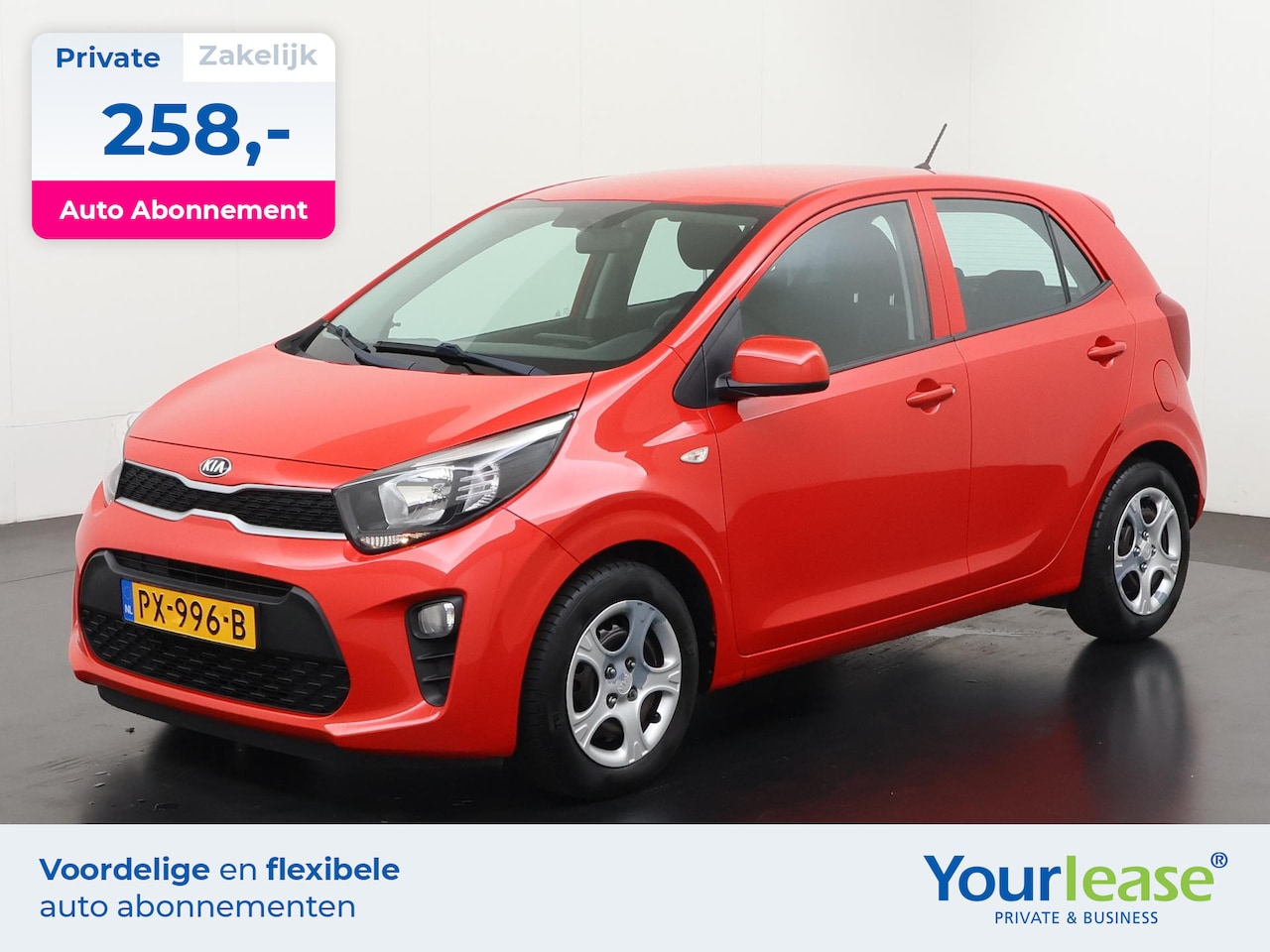 Kia Picanto - 1.0 CVVT EconomyPlusLine | All-in 258,- Private Lease | Direct uit voorraad - AutoWereld.nl