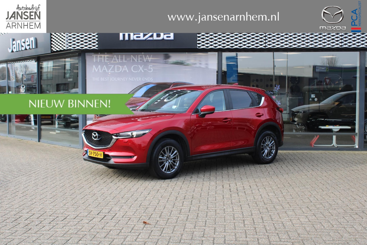 Mazda CX-5 - 2.0 SkyActiv-G 165 TS+ 2.0 SkyActiv-G 165 TS+ , Automaat, Trekhaak, i-Activesense Pack, Navi, Clima, Cruise, Came - AutoWereld.nl
