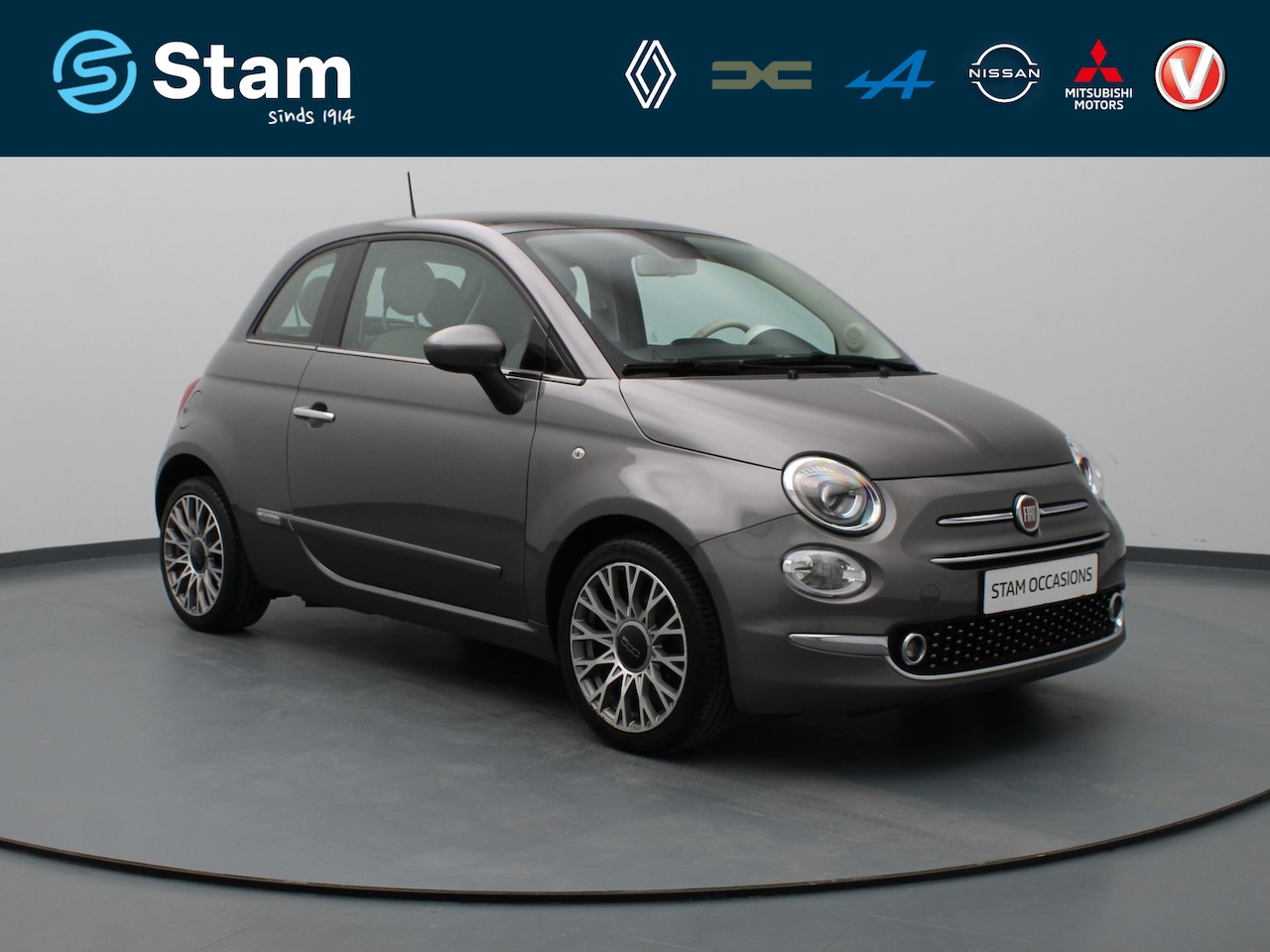 Fiat 500 - 0.9 TwinAir Turbo Collezione Airco | Cruise | Navi | Parkeersens. achter | Panoramadak - AutoWereld.nl
