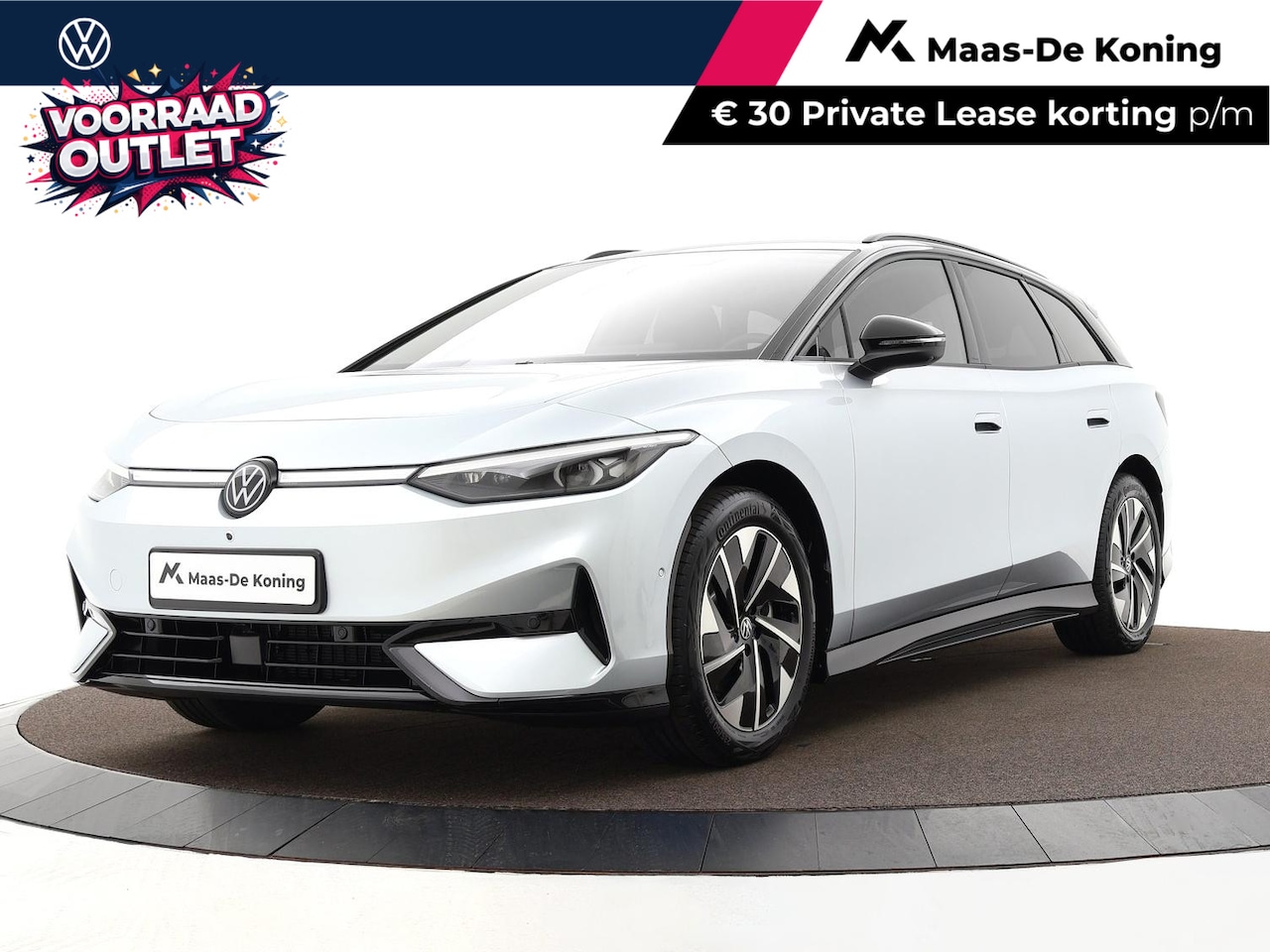 Volkswagen ID.7 Tourer - Pro Limited Edition 77 kWh accu 286PK · verwarmd stuurwiel · Draadloze telefoonlader · - AutoWereld.nl