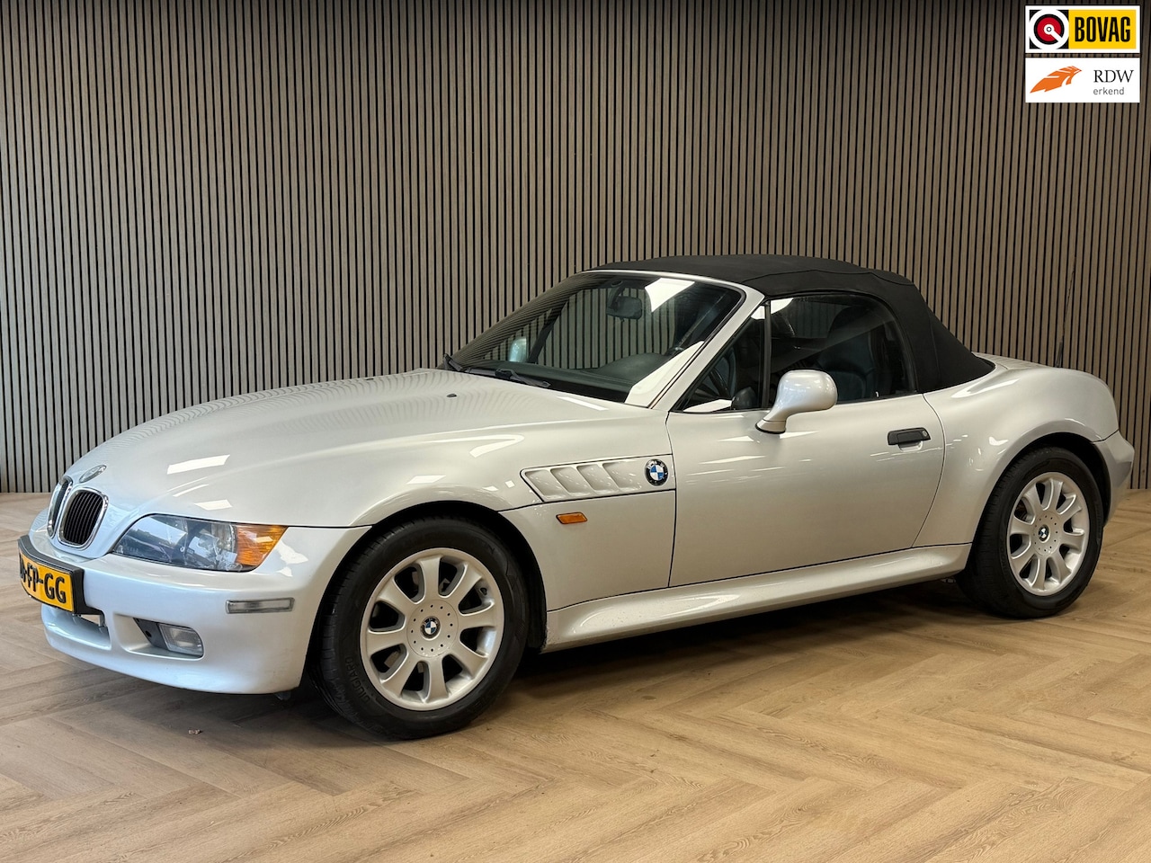 BMW Z3 Roadster - 1.8 S CABRIOLET SOFT-TOP AIRCO STOELVERWARMING ELEKTR RAMEN LEDER - AutoWereld.nl