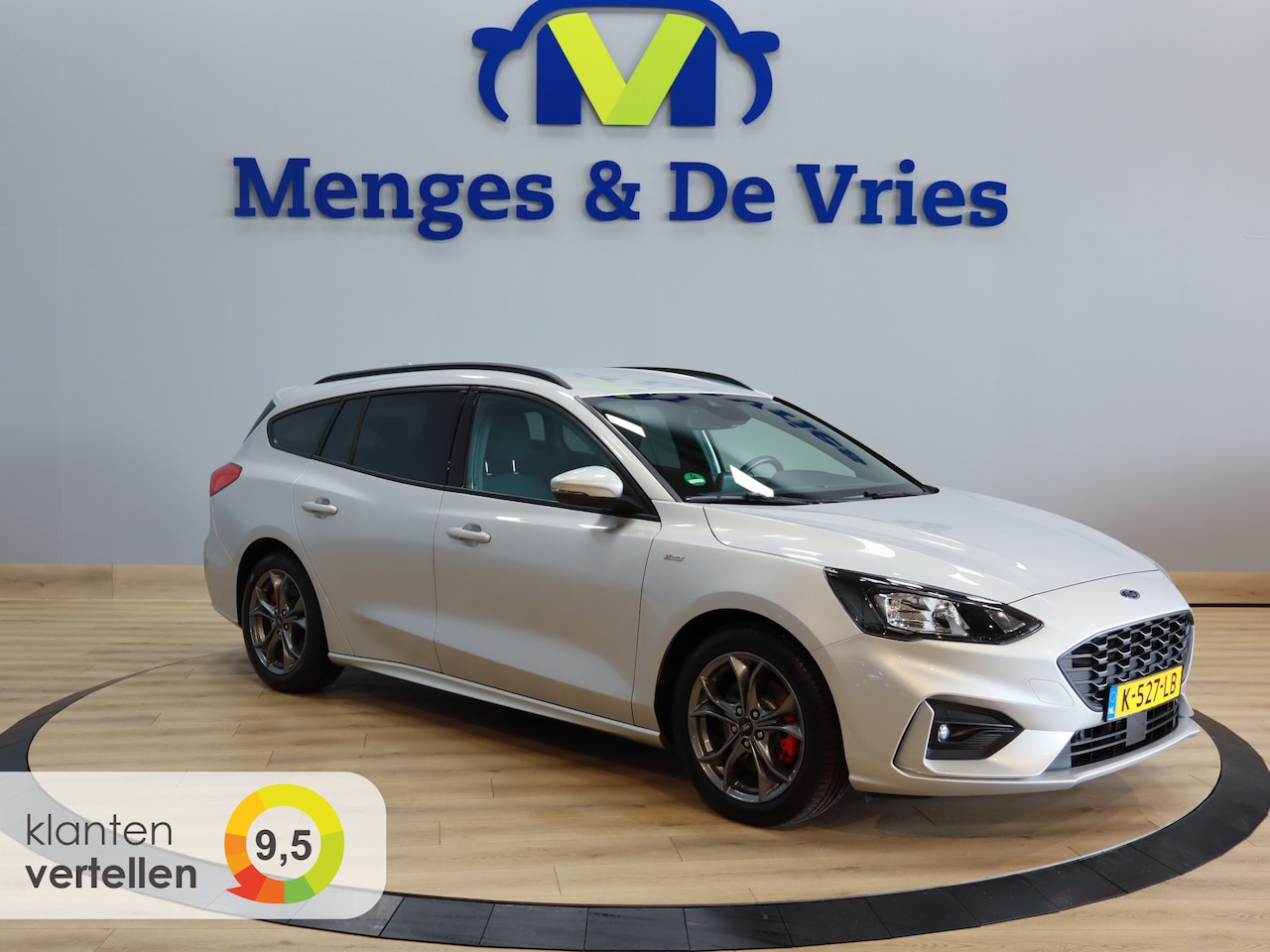Ford Focus Wagon - 1.0 EcoBoost Hybrid ST Line X Business Airco ECC | Trekhaak | Keyless | Cruise Control | D - AutoWereld.nl