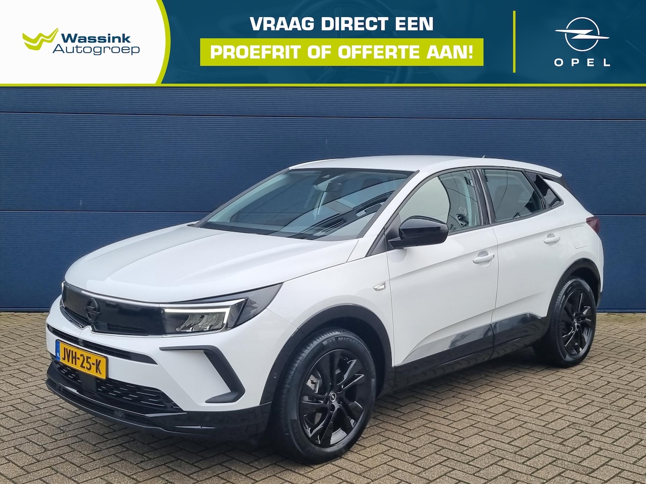 Opel Grandland - 1.6 Turbo Hybrid 225pk Elegance | Navigatie | Climate Control | Camera | Stoel-/Stuurverwa - AutoWereld.nl
