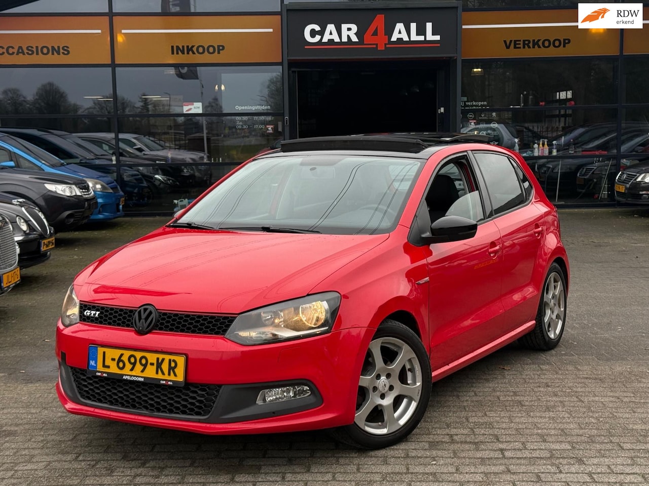 Volkswagen Polo - 1.2 TSI Highline Edition CARPLAY/DSG/PANO/STLVRM/CLIMA/BOMVOL/ - AutoWereld.nl