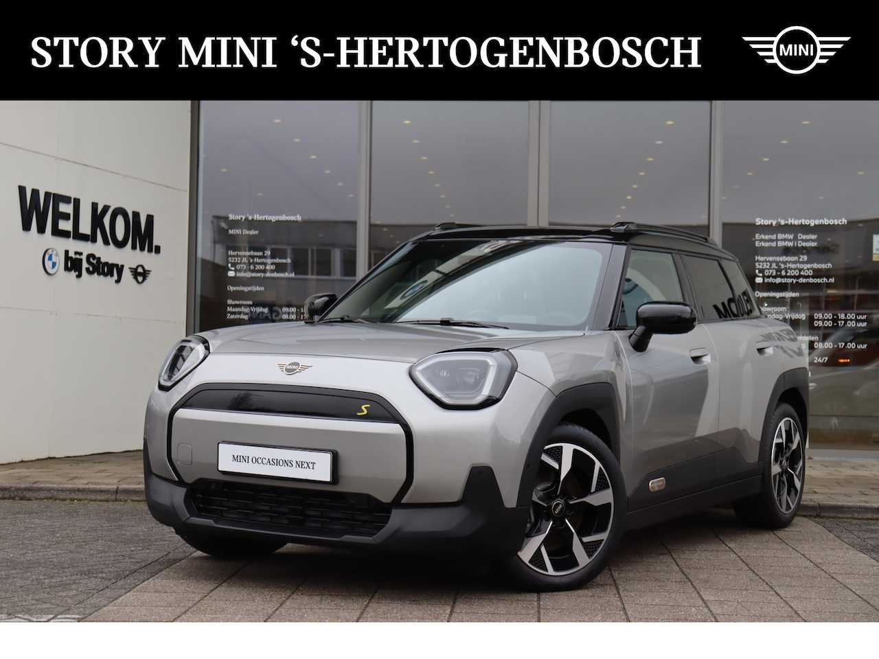 MINI Aceman - Mini SE / Classic / Pakket M / 18" Slide Spoke 2-tone - AutoWereld.nl