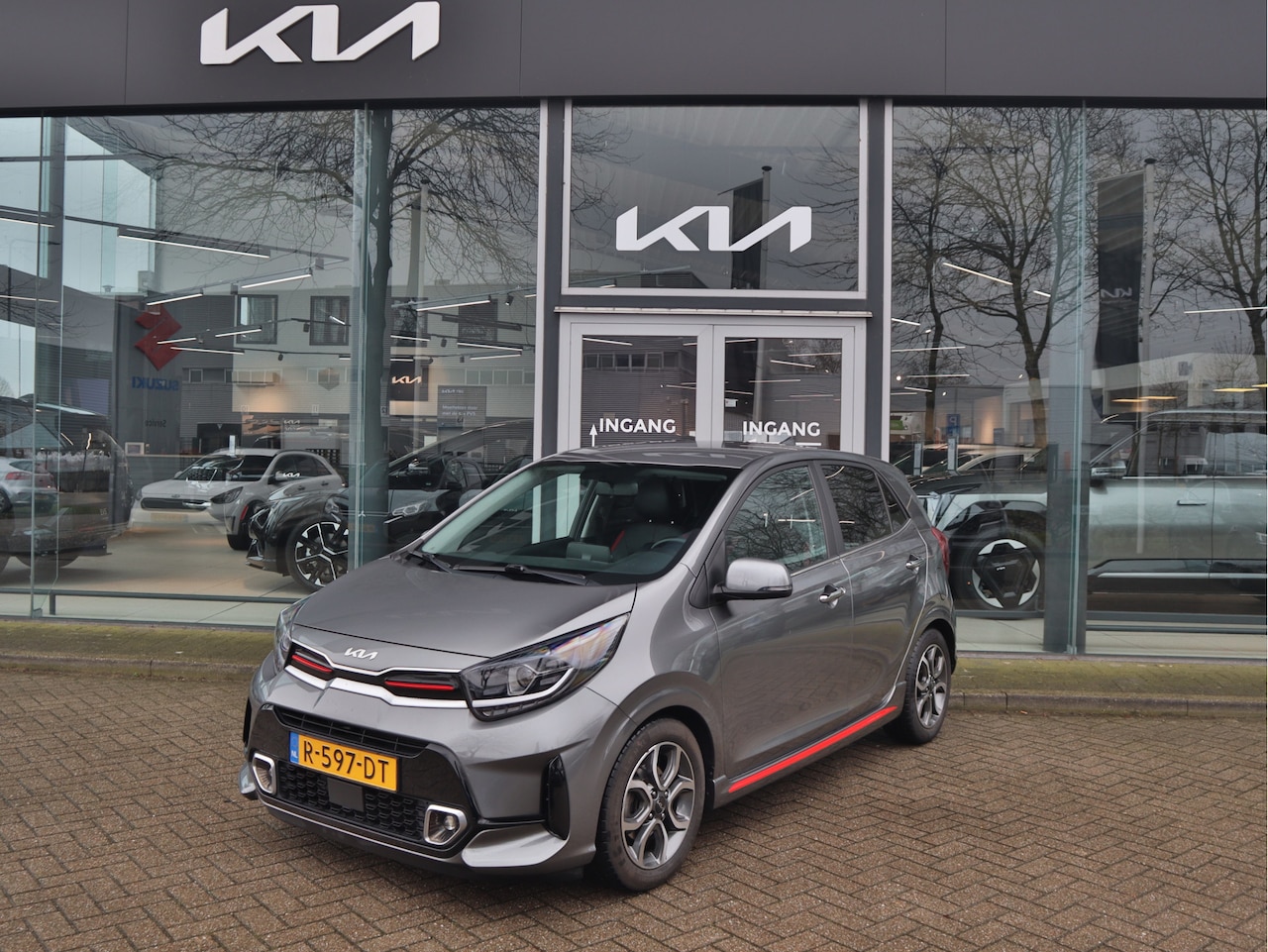 Kia Picanto - 1.0 DPi GT-Line | Camera + Sensoren Achter | Cruise Control | Climate Control | Tot 10Jr. - AutoWereld.nl