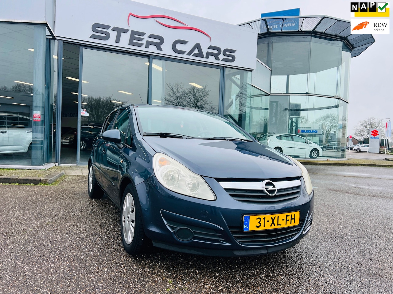 Opel Corsa - 1.4-16V Enjoy 1.4-16V Enjoy, Airco, Cruise Control, Trekhaak, 5 Deur, NAP - AutoWereld.nl