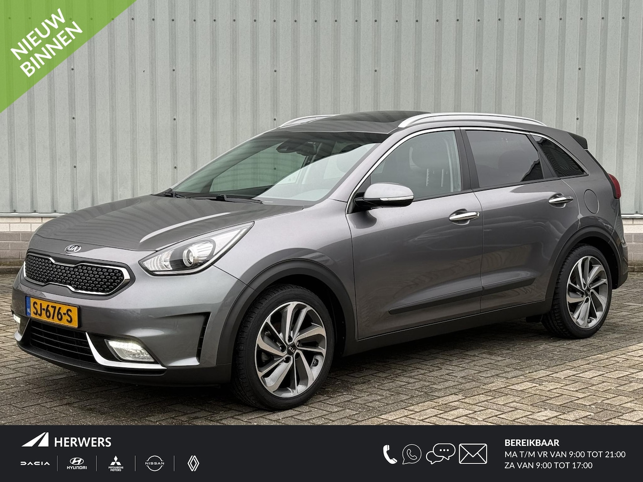 Kia Niro - 1.6 GDi Hybrid Edition / NL Auto / Herwers Onderhouden / Schuif/Kanteldak / Trekhaak 1300 - AutoWereld.nl