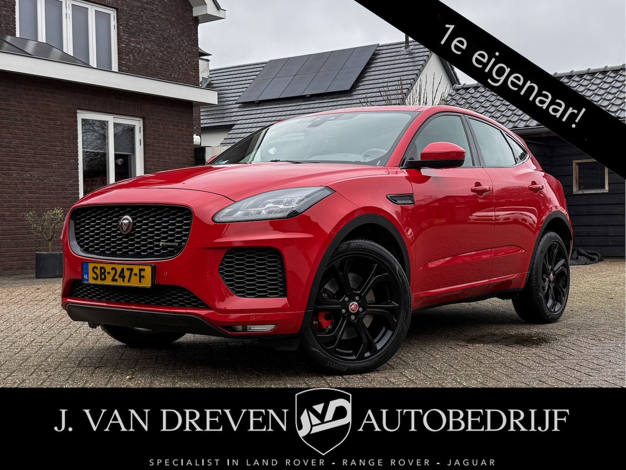 Jaguar E-Pace - 2.0 P250 AWD First Edition Black Pack - Eerste eigenaar! R-dynamic, Cruise, Elek. verw. st - AutoWereld.nl