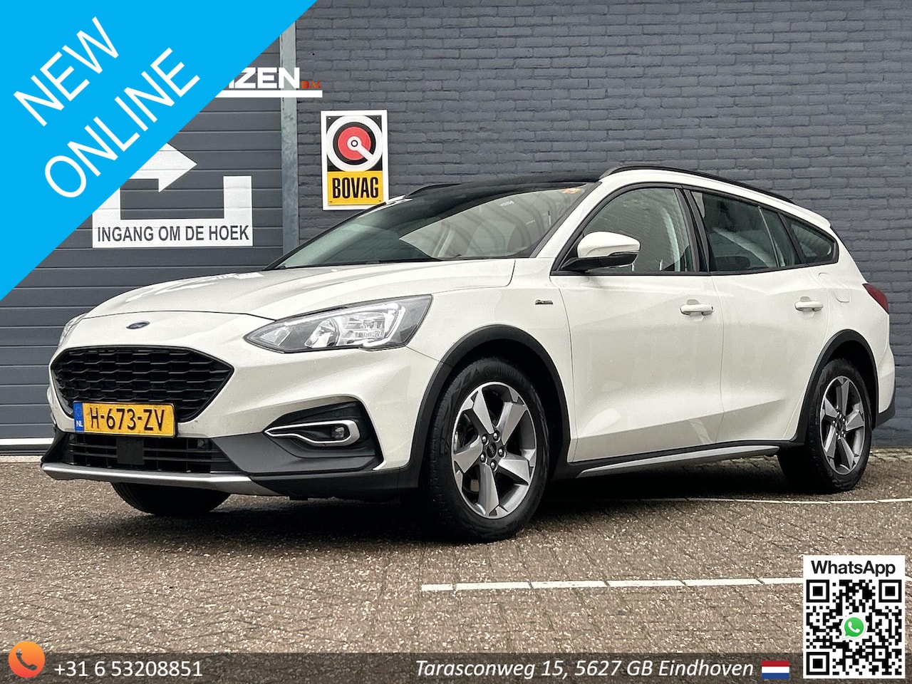 Ford Focus Wagon - 1.0 EcoBoost Active Business | € 6.950,- NETTO! | B&O | Pano | Climate | Cruise | Navi | P - AutoWereld.nl