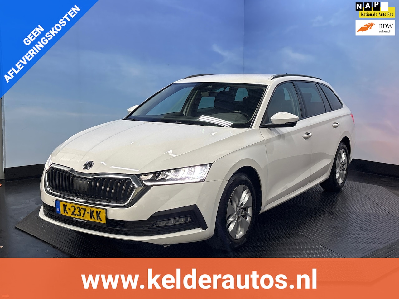Skoda Octavia Combi - 1.0 TSI Business Edition Navi | Clima| Cruise | Trekhaak - AutoWereld.nl