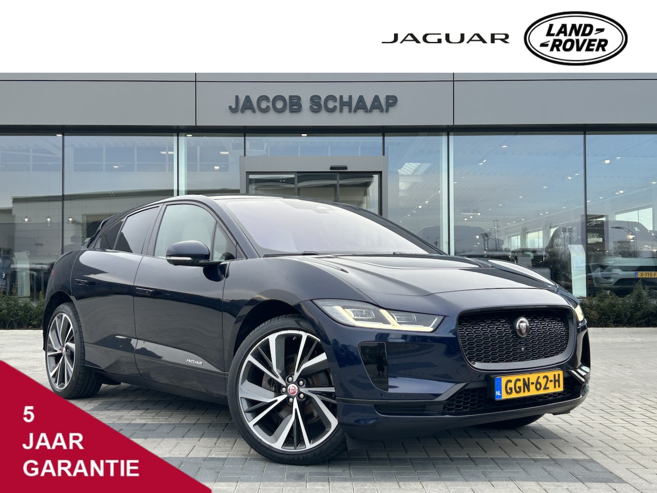 Jaguar I-PACE - EV400 HSE 90 kWh | 3-fase | Luchtvering | Performance Seats | 22 Inch | Panoramadak | - AutoWereld.nl