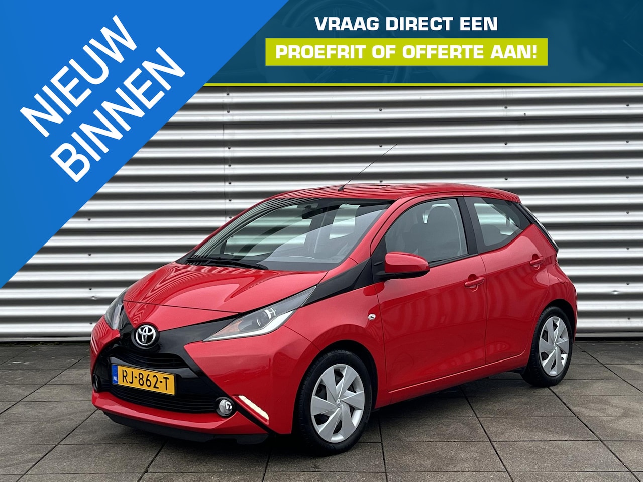Toyota Aygo - 1.0 VVT-i x-play Groot Scherm | Achteruitrijcamera | NL Auto NAP | 5-DRS - AutoWereld.nl