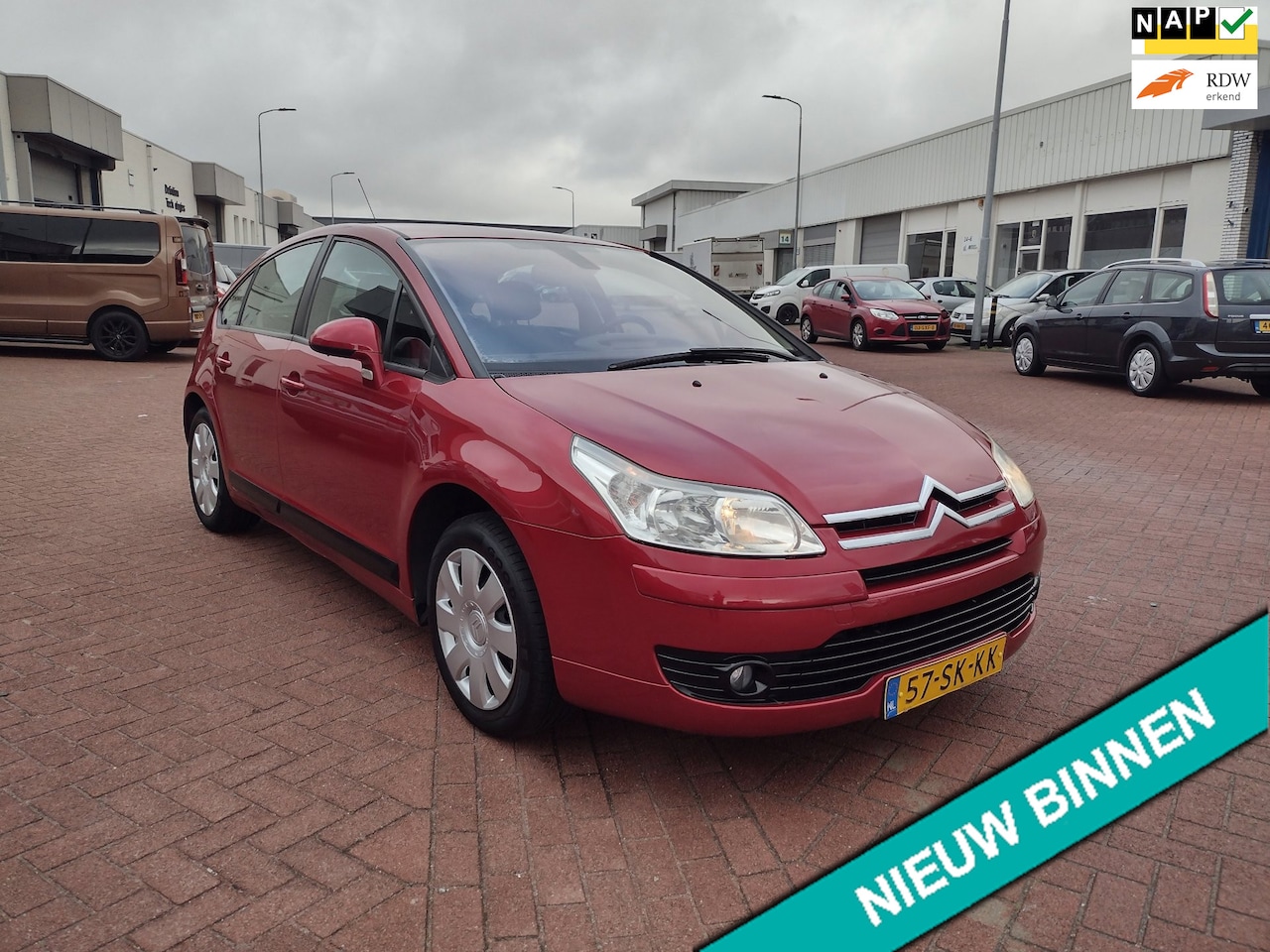 Citroën C4 - 1.6-16V Ligne Ambiance MOOIE AUTO BEL 0619590613 AIRCO 5 DRS APK NIEUWEN - AutoWereld.nl