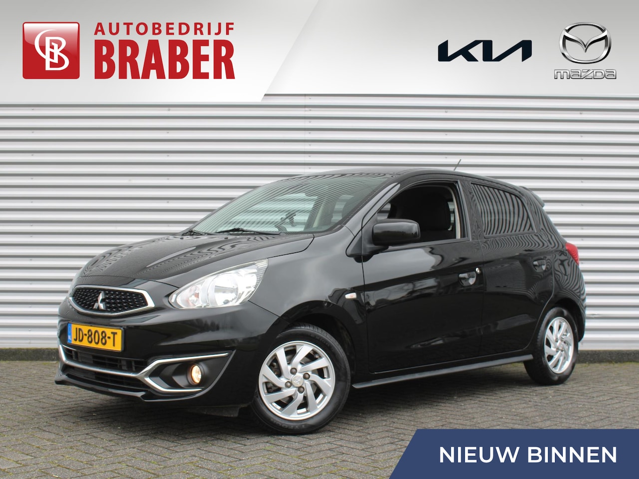 Mitsubishi Space Star - 1.0 Intense | Airco | 14" LM | Leder stuurwiel | Regen- & lichtsensor | - AutoWereld.nl