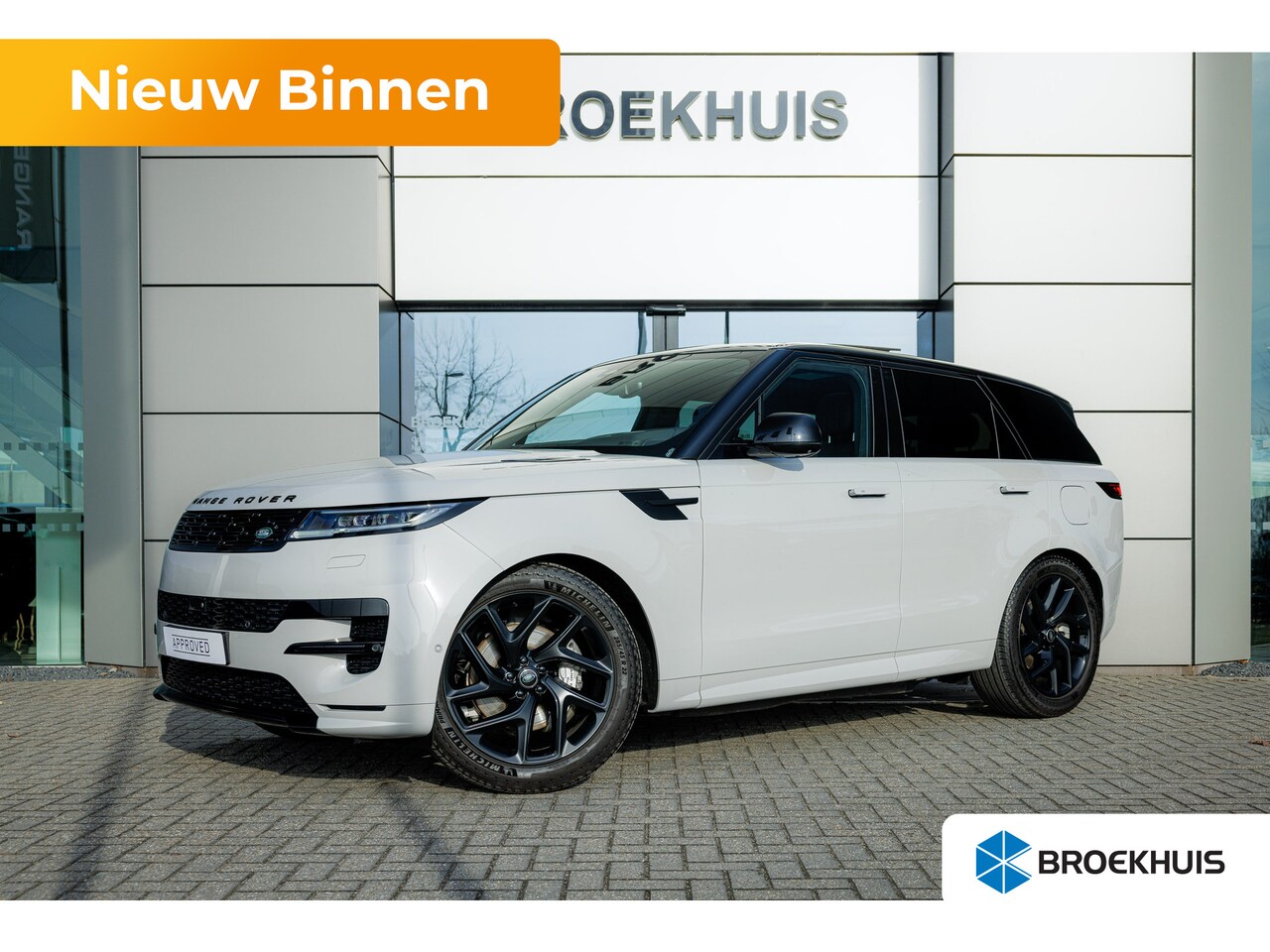 Land Rover Range Rover Sport - P460e Dynamic SE | Pano | El. trekhaak | 22 Inch | Head-Up | Softclose | Black Pack | Stoe - AutoWereld.nl
