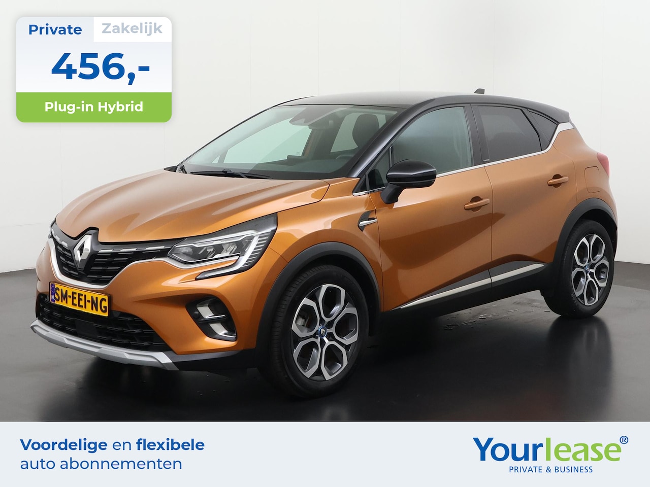 Renault Captur - 1.6 E-Tech Plug-in Hybrid 160 Intens | All-in 456,- Private Lease | Direct uit voorraad - AutoWereld.nl