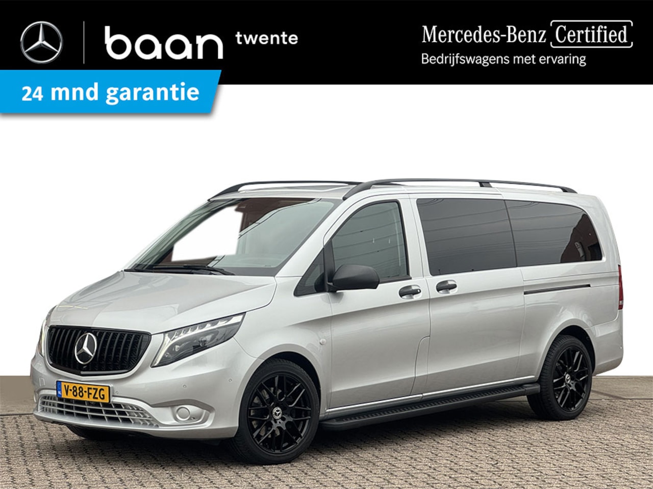 Mercedes-Benz Vito - 124 L3 DC | LED | 2,5t Trekhaak | Cruise | Certified 24 mnd garantie - AutoWereld.nl