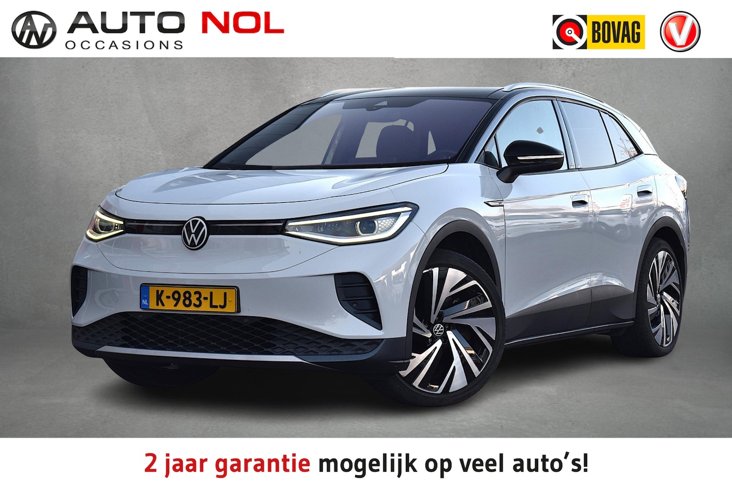 Volkswagen ID.4 - Max 77 kWh | Warmtepomp | Pano | HUD | Half Leer - AutoWereld.nl