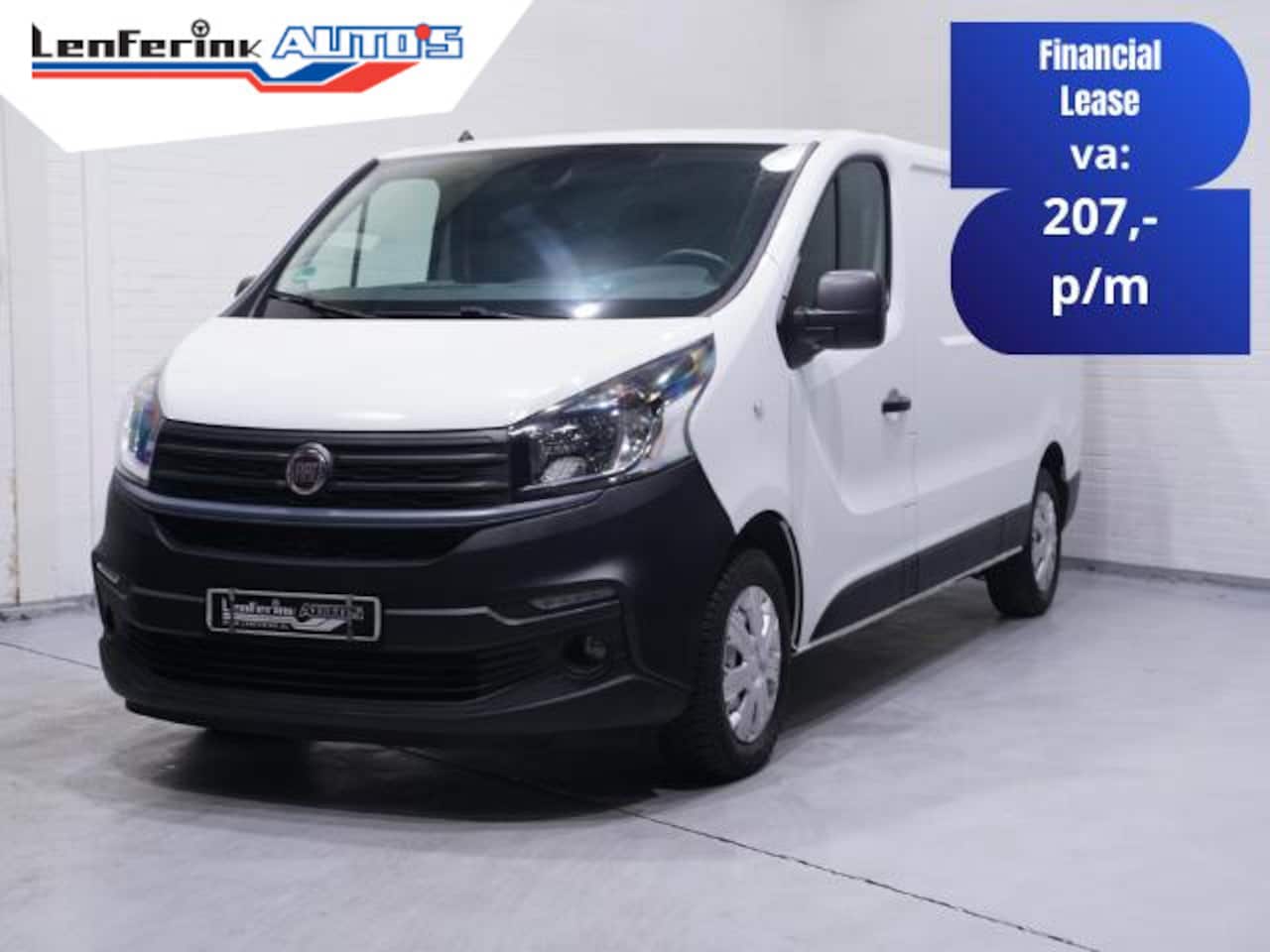 Fiat Talento - 2.0 MultiJet 120 pk L2H1 SX Navi, Camera Airco ECC, Cruise Control, 3-Zits - AutoWereld.nl