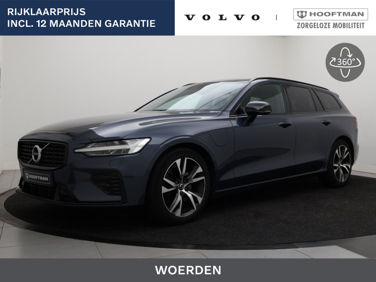 Volvo V60 - T6 PLUG-IN HYBRID R-DESIGN SCHUIFDAK ACC BLIS KEYLESS CAMERA - AutoWereld.nl