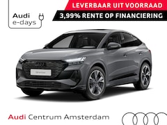 Audi Q4 Sportback e-tron - 45 S edition Competition 82 kWh 286 pk | Assistentiepakket plus | Comfortpakket plus |Glaz