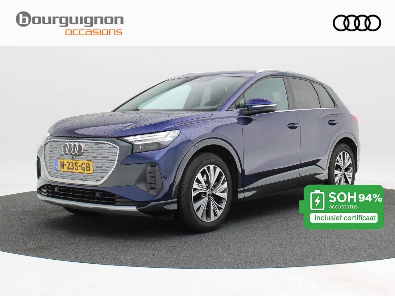 Audi Q4 e-tron - 40 205 Pk Automaat Launch edition Advanced 77 kWh SOH 94% | Navigatie | Full LED | Virtual - AutoWereld.nl