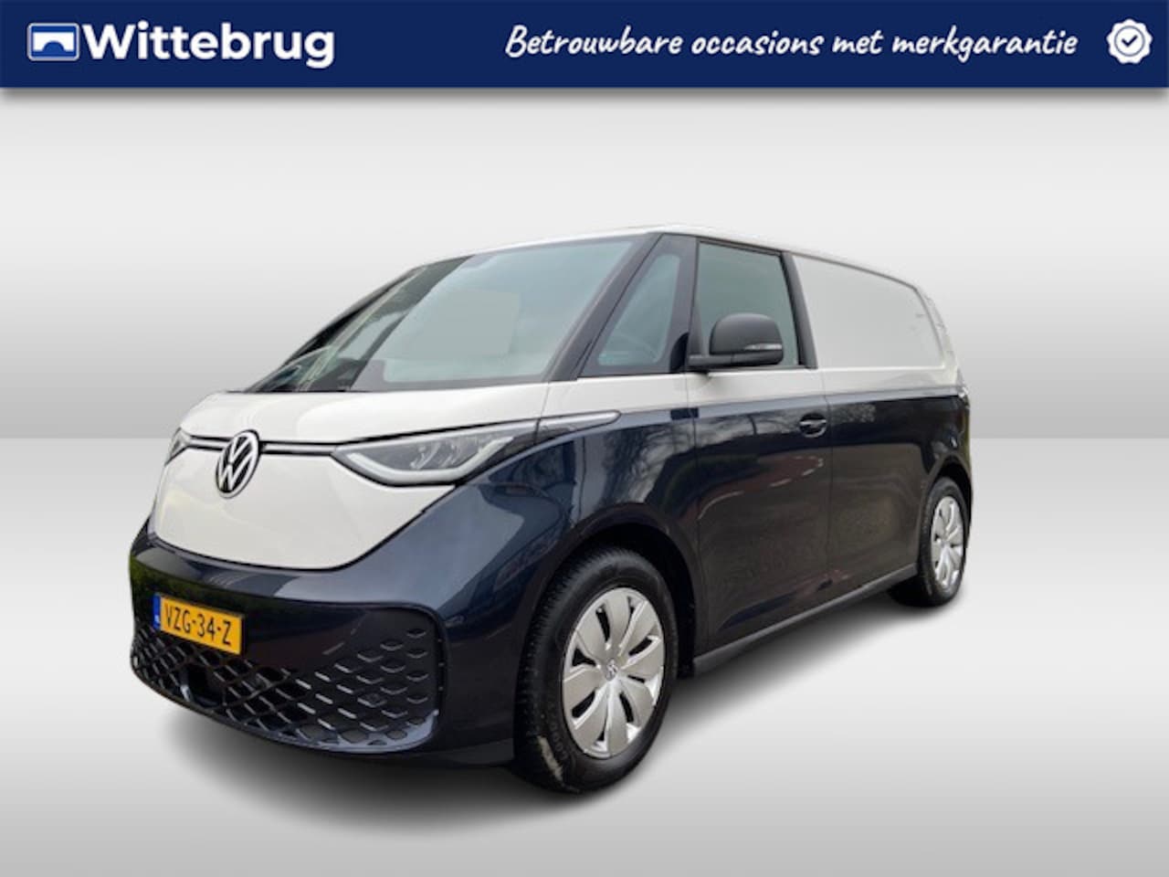 Volkswagen ID. Buzz Cargo - 77 kWh Navigatie - Camera - Trekhaak - Alarm - AutoWereld.nl